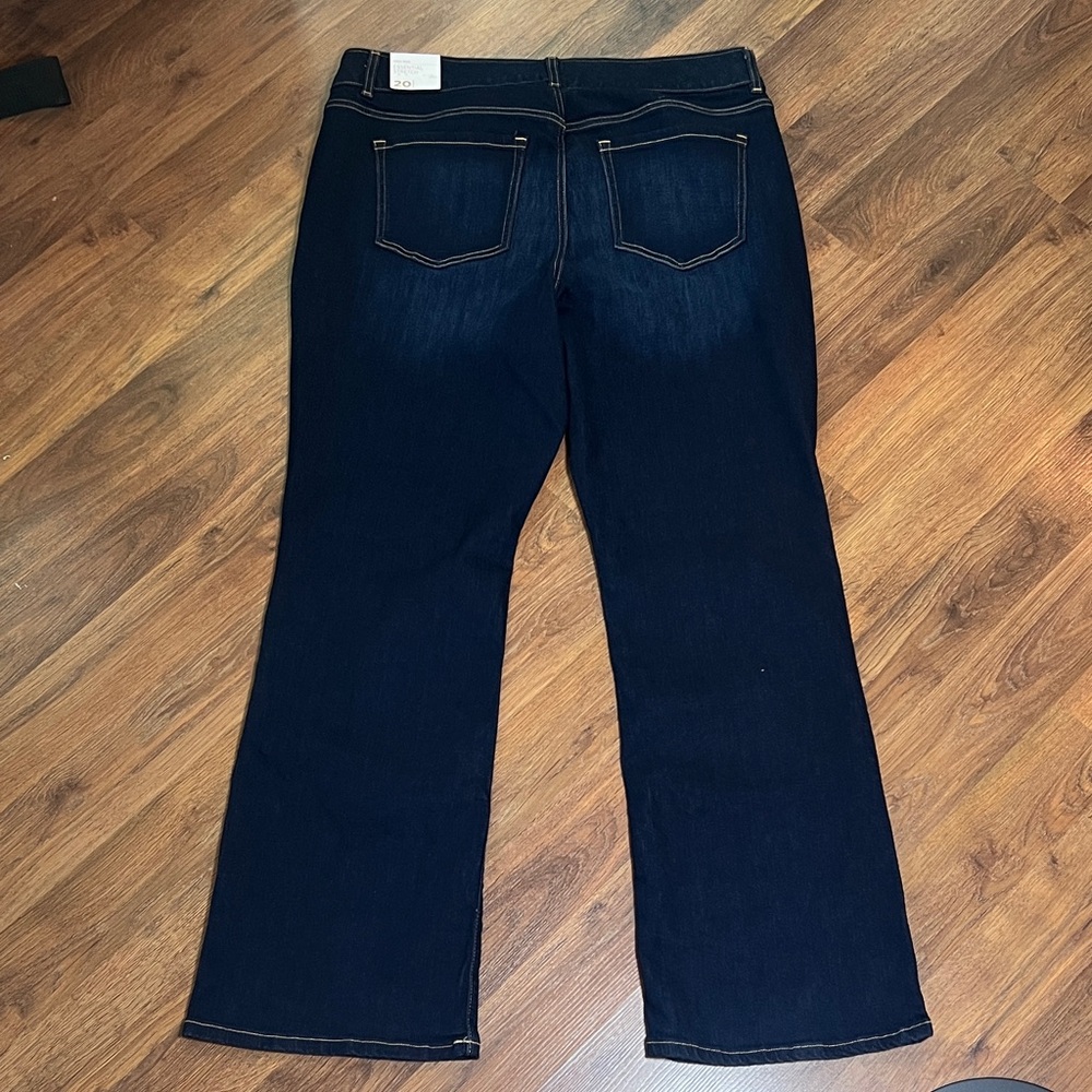Lane Bryant Dark Blue Flare Jeans - Picture 9 of 11